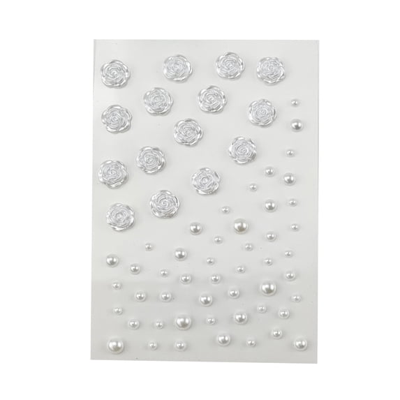 Face Jewels Stickers Self-Adhesive Pearls Eyeshadow Crystals Decals Decoration