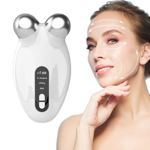 Face Massager Tool, Microcurrent Facial Device,Wrinkle Reducing - Contour Skin Tightenin Facial Massager,Blue