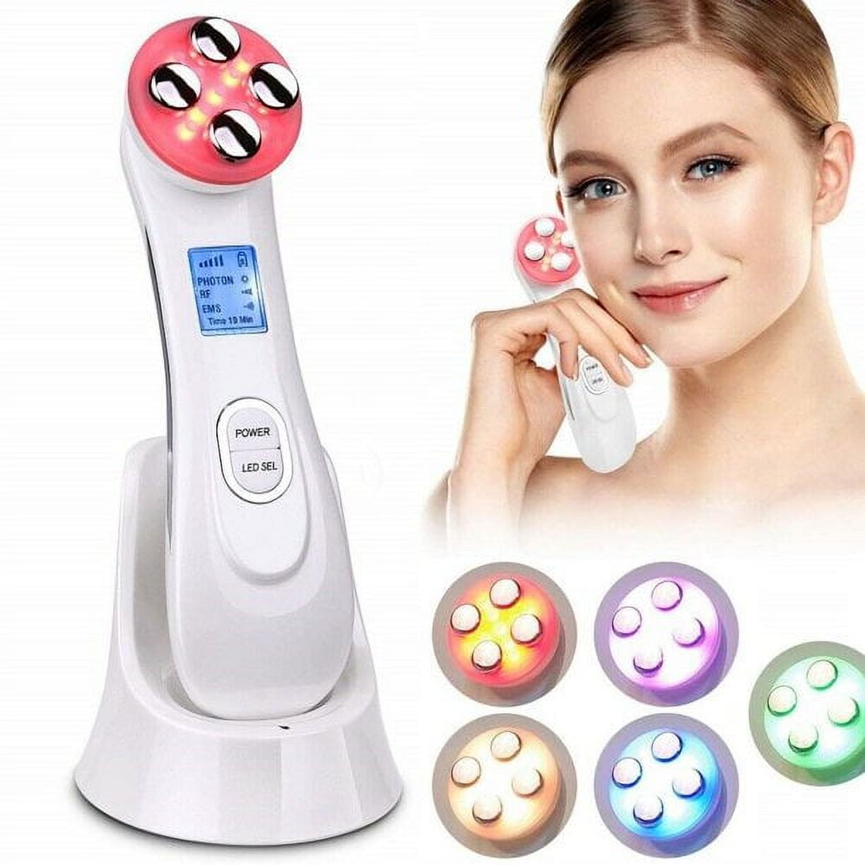 Face Lift Machine - 5 Color LED RF Radio Frequency Facial Face Lift Machine - 5 Color LED RF Radio Frequency Facial
