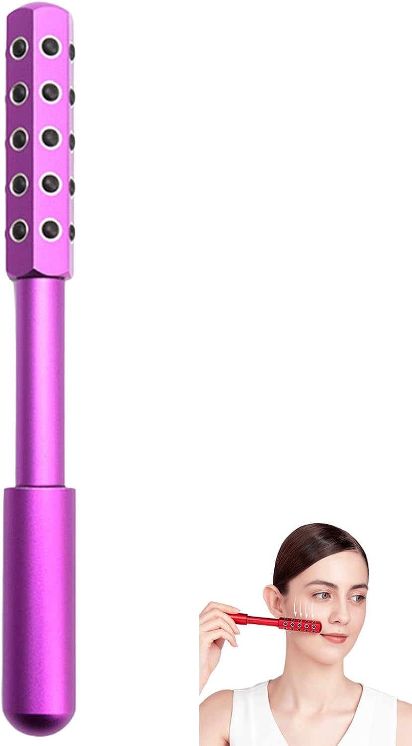 Face Lift Pro Beauty Roller, Elarique Beauty Roller, Facial Massage Tool for Lifting and Skin Care, Germanium Stone Face Roller for Up Lifting and Skin CareS,1PC