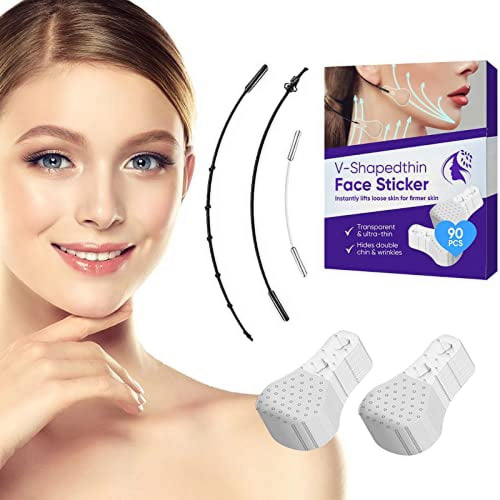 Face Lift Tape, High Elasticity Facelift Tape for Hiding Facial