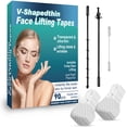thumbnail image 1 of Face Lift Tape Invisible, 90Pcs Ultra-Thin Face Tape with High Elasticity, V-Line Face Lift Bands to Hide Facial Wrinkles Double Chin and Lift Sagging Skin, 1 of 7