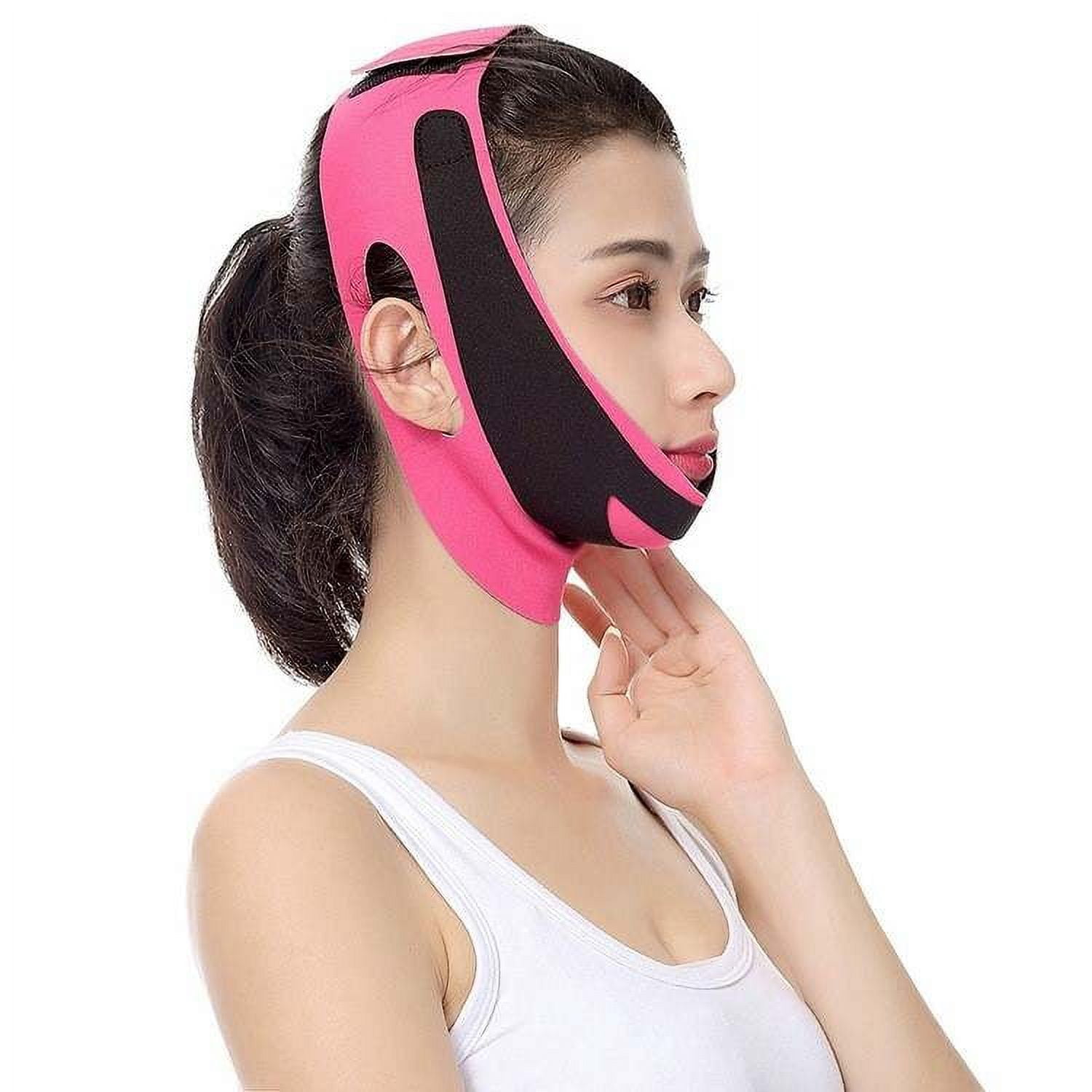 Face Slimmer, Face Slimming Strap, V Face Shaper Line Belt Chin Cheek Slim  Lift Up Anti Wrinkle Belt Ultra-thin Face Lifting Band Double Chin slimmer