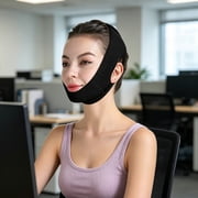 Face Lifting Strap, Adjustable V Line Face Shaping Belt, Breathable Anti-Sagging Chin Reducer for Double Chin Treatment