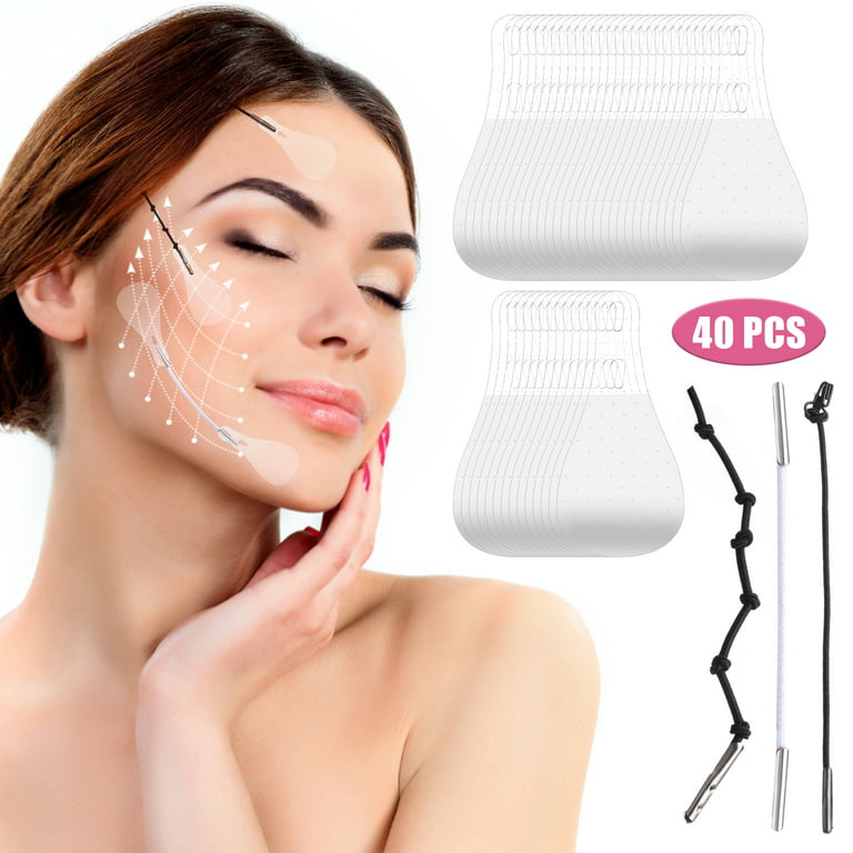 40pcs Face Lifting Invisible Tape Waterproof Facial Eye Lift Tapes