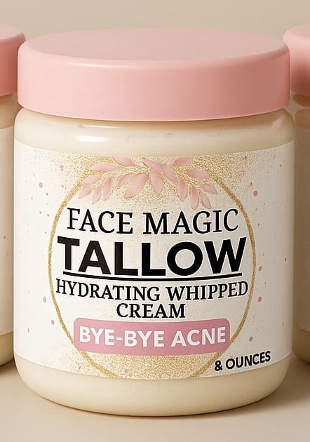 Face Magic: Bye, Bye Acne Tallow Hydration Face Cream