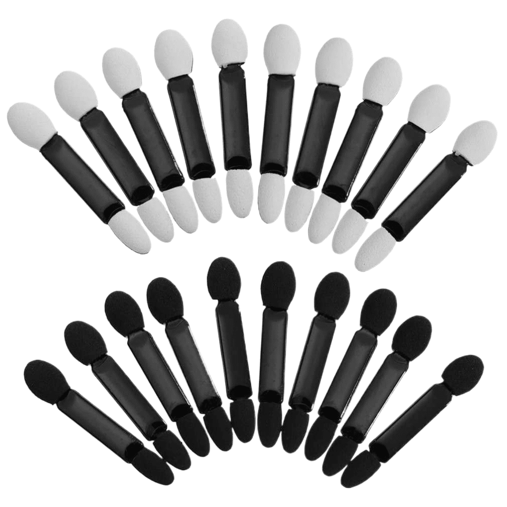 Face Makeup Brushes Dual Sides Eyeshadow Applicators 120Pcs Disposable