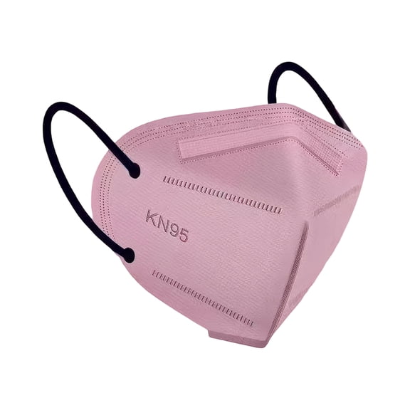 Face Mask Disposable Kn95 Face Masks Purple Pink Disposable Masks for Adults 50 Pack for Daily Outdoor and Indoor Use