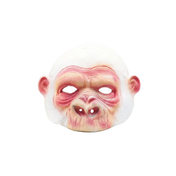 Face Mask Full Face Gorilla Mask Latex Animal Mask for Adult Halloween Accessory for Masquerade Spooky Haunted House and Themed Party Events 1 Pack