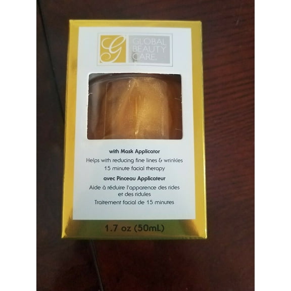 Face Mask Gold Gel Face Mask by Global Beauty Care Reduce Fine Lines & Wrinkles
