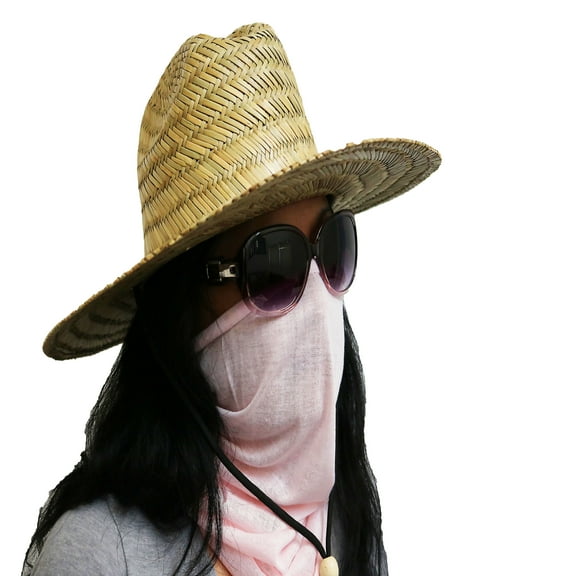 Face Mask Light Pink Face Covering Bandana Seamless Multifunctional Unisex Headwrap Balaclava US SELLER!