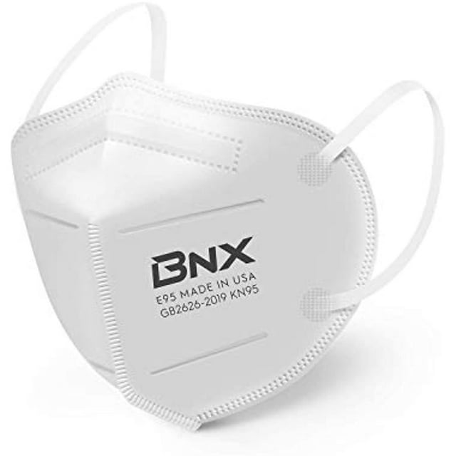 BNX Medical Grade Disposable Face Mask (20Pack), Made in USA, Protection Against Dust, Pollen