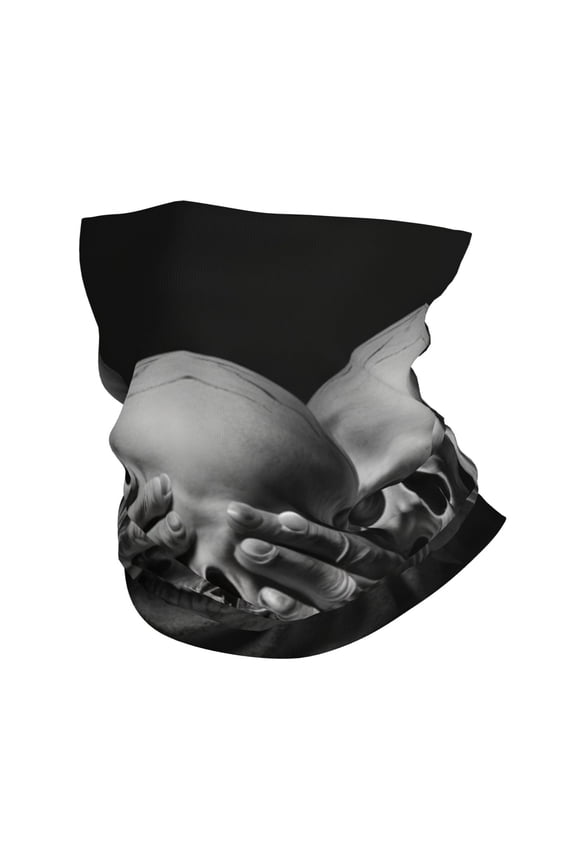 Face Mask Neck Gaiter Windproof Bandana Headwear Breathable Cover Outdoor Scarf, Death Skulls Gothic Skull