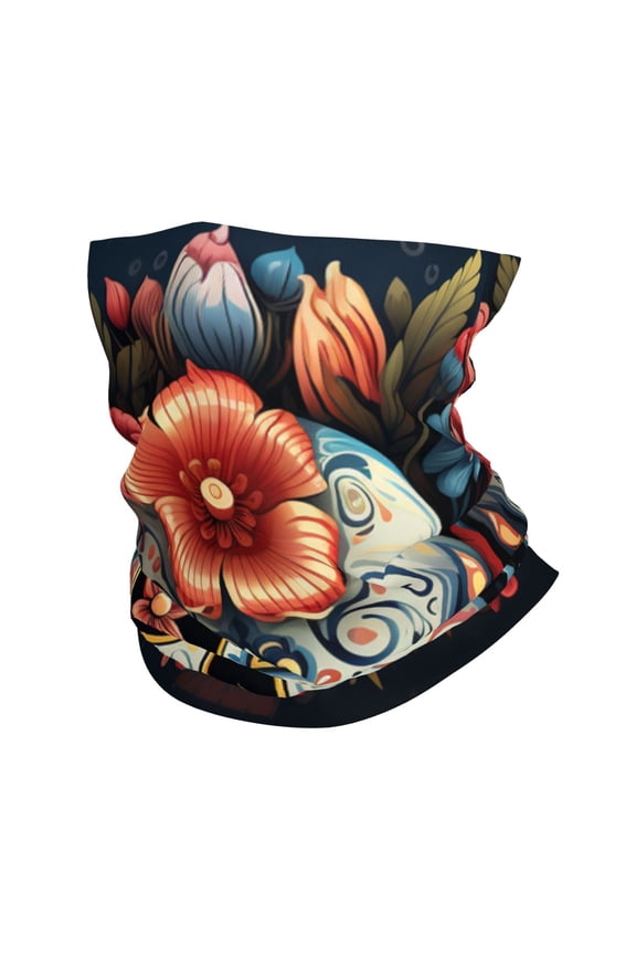 Face Mask Neck Gaiter Windproof Bandana Headwear Breathable Cover Outdoor Scarf, Skulls Gothic Skull Day Of The Dead