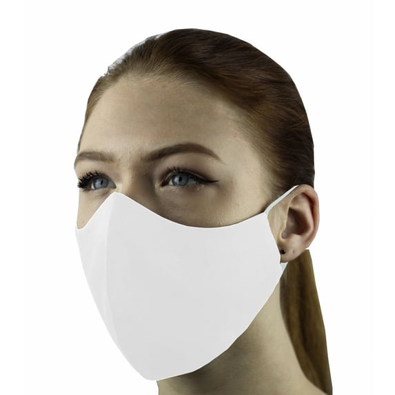Face Mask Triple Layers 100% Cotton Washable Reusable With Filter Pocket. Unisex