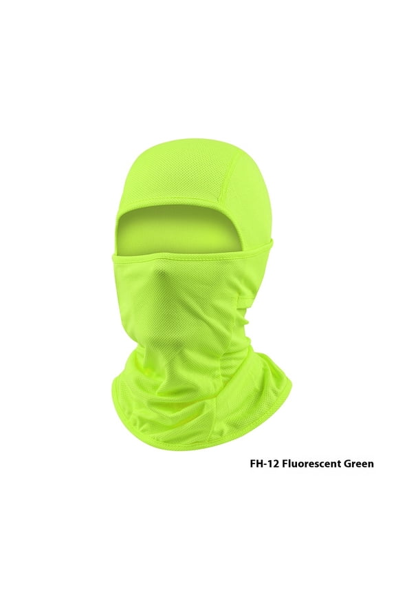 Face Mask for Men/Women,Skiing,Snowboarding,Motorcycle,UV & Wind/Dust Protection,Outdoor Gear Face Cover-fluorescent green