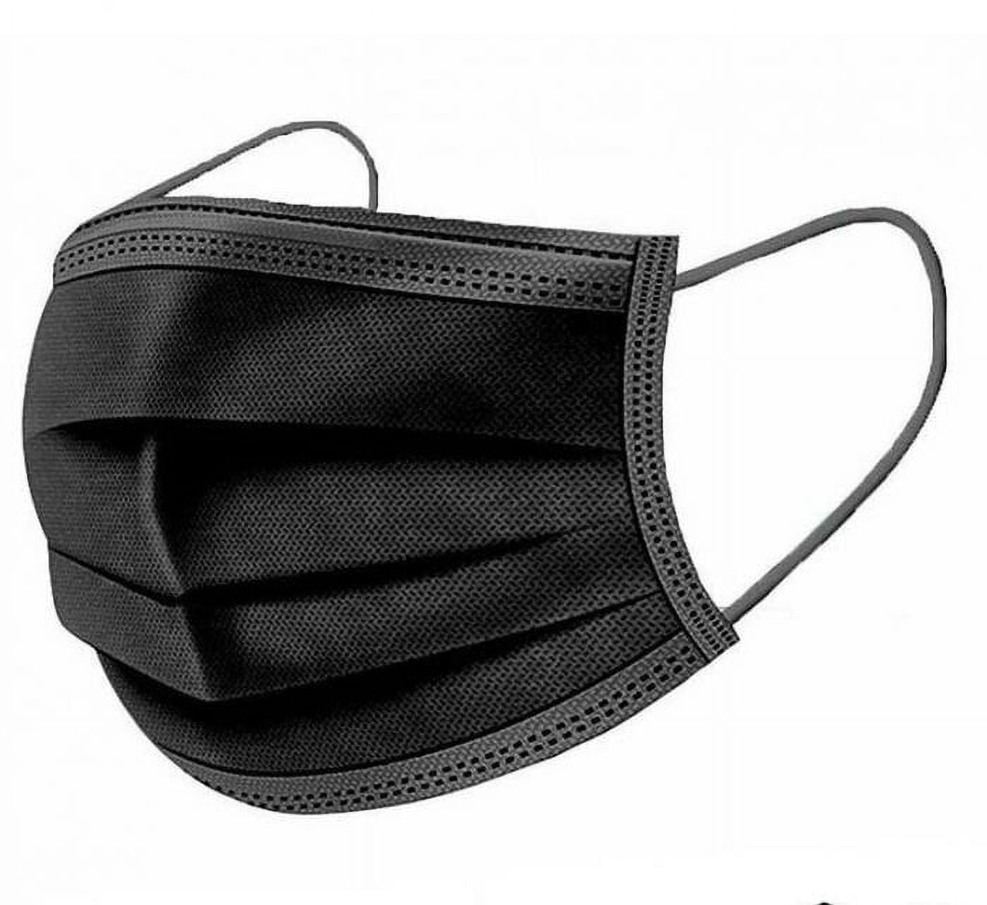 Face Masks, 3PLY Black [Case of 2000]