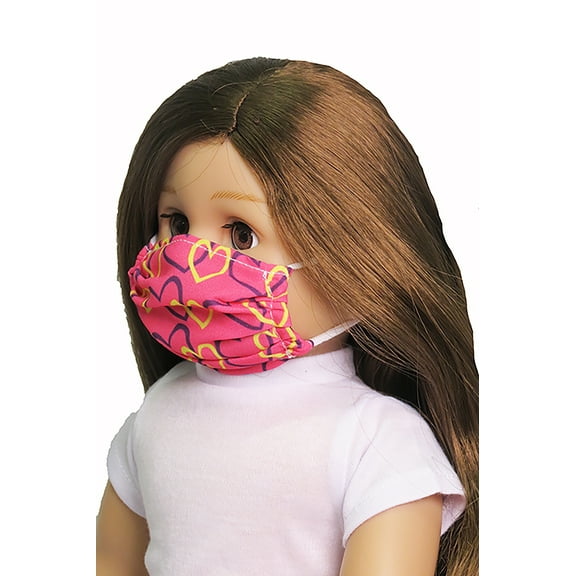 Face Masks 3pack for 18-Inch Dolls | Dolls Clothes