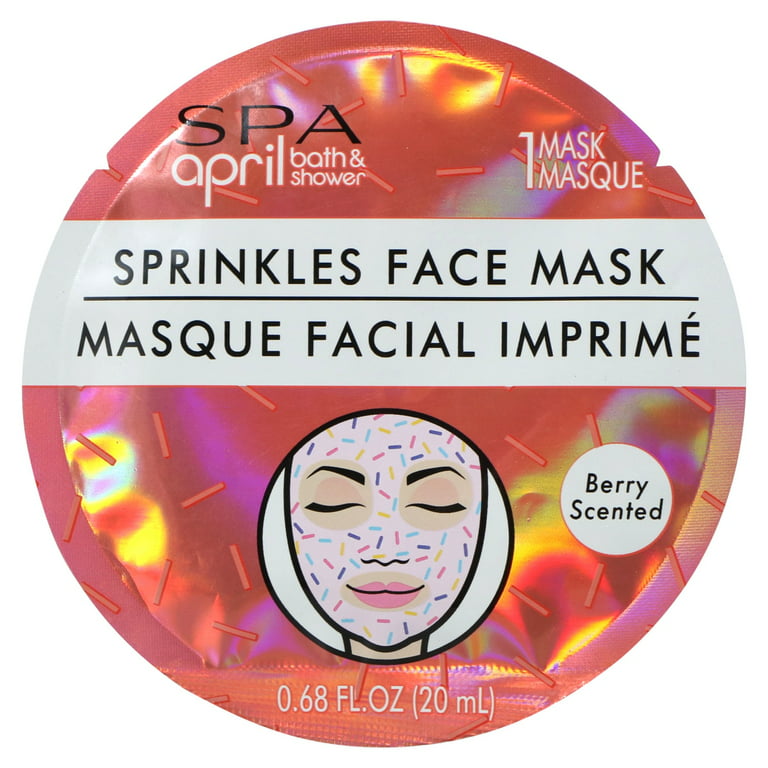 Face Masks Skincare - Facial Mask - Sprinkles Style Beauty Products - 4 pack