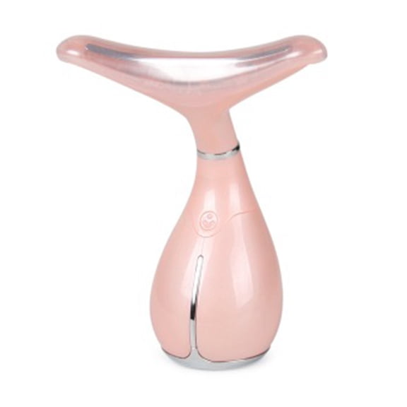 Face Massager Anti Wrinkles, 45℃ ±5℃ Heat High Frequency Vibration Anti Aging Facial Device For Skin Tightening & Lifting, Usb Rechargeable-Pink