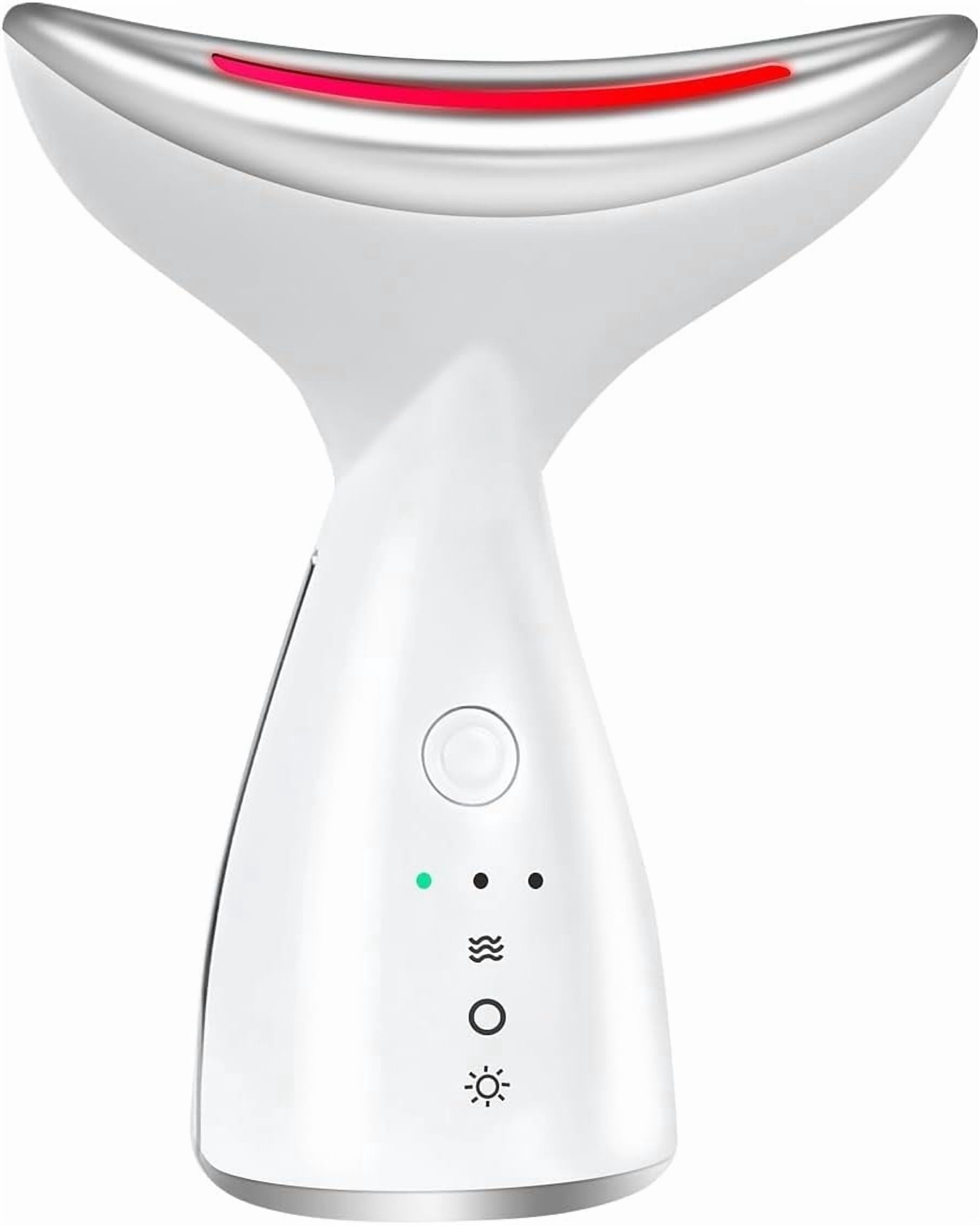 Face Massager for Face Neck Red Light Therapy Device 45℃ Heated Firming Wrinkle Removal Facial Massager 3 in 1