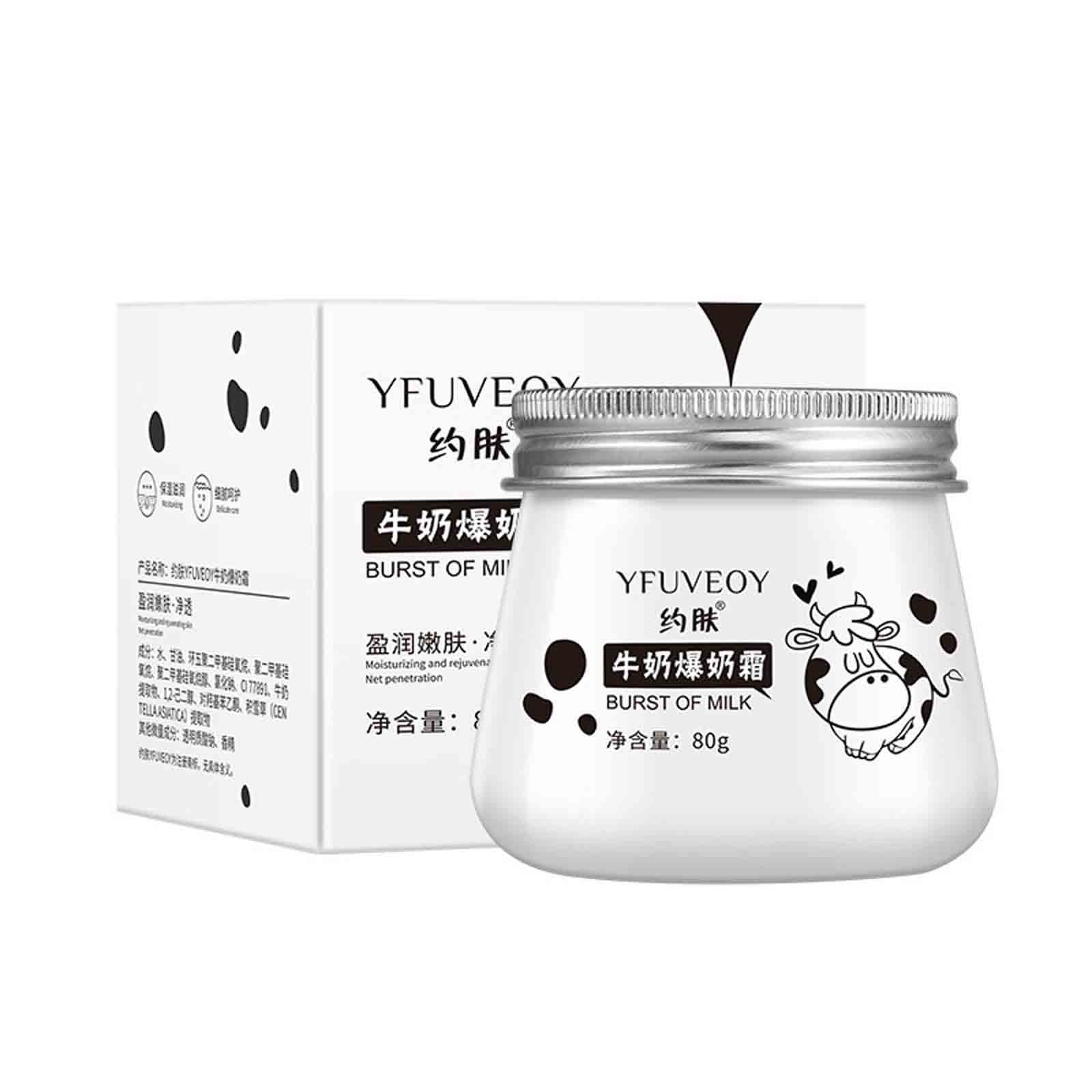 Face Milk Cream Moisturizing Nourish Skin, Repair Face Moisturizer to ...