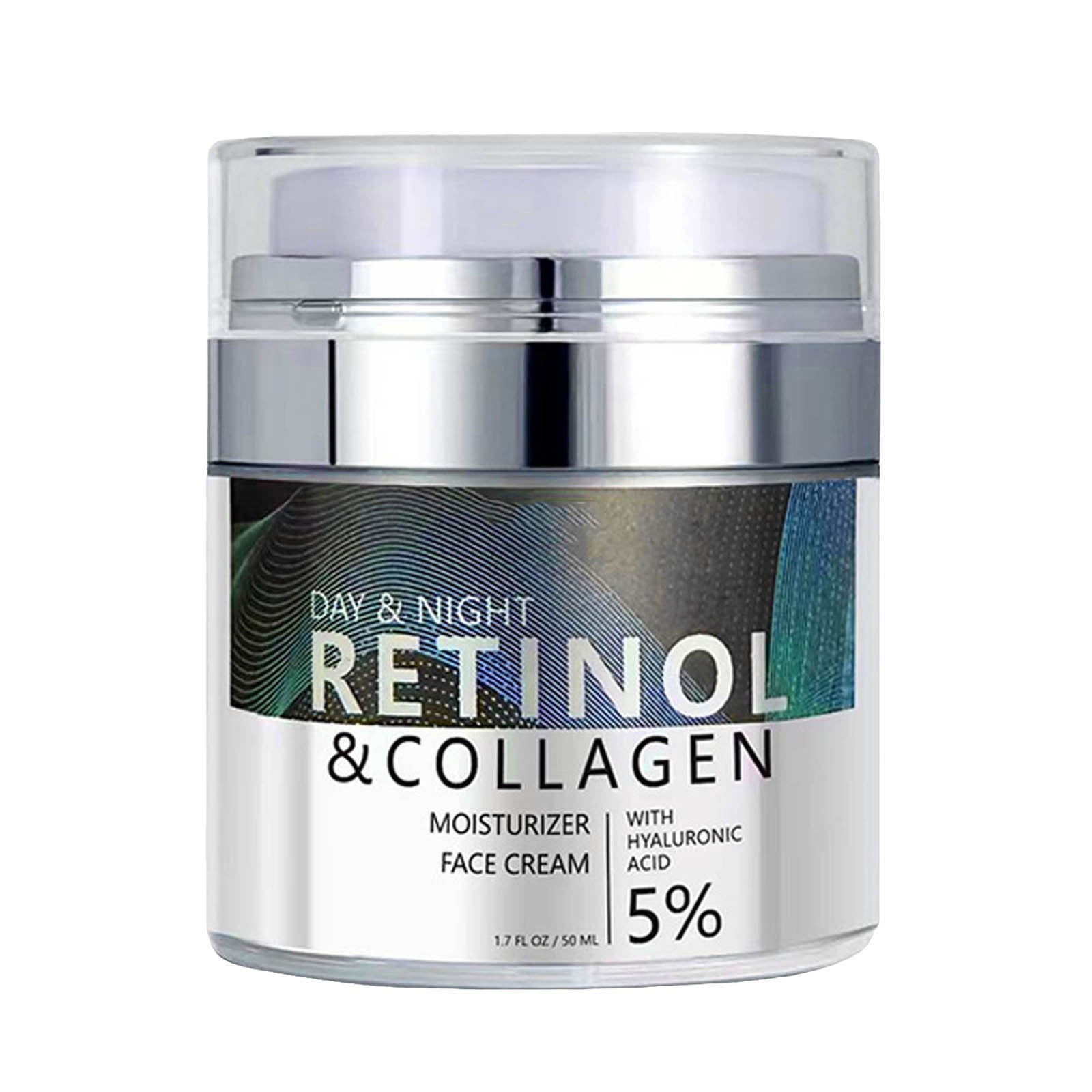 Face Moisturizer For Women Daytime with Retinol, Collagen Hyaluronic Acid Hydrating Anti Aging