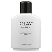 Face Moisturizer by Olay Complete Lotion All Day Daily Facial Moisturizing Lotion SPF 15 for Normal Skin and Hydration, Oil-Free Non-Greasy, 6 Fl Oz Pack of 2