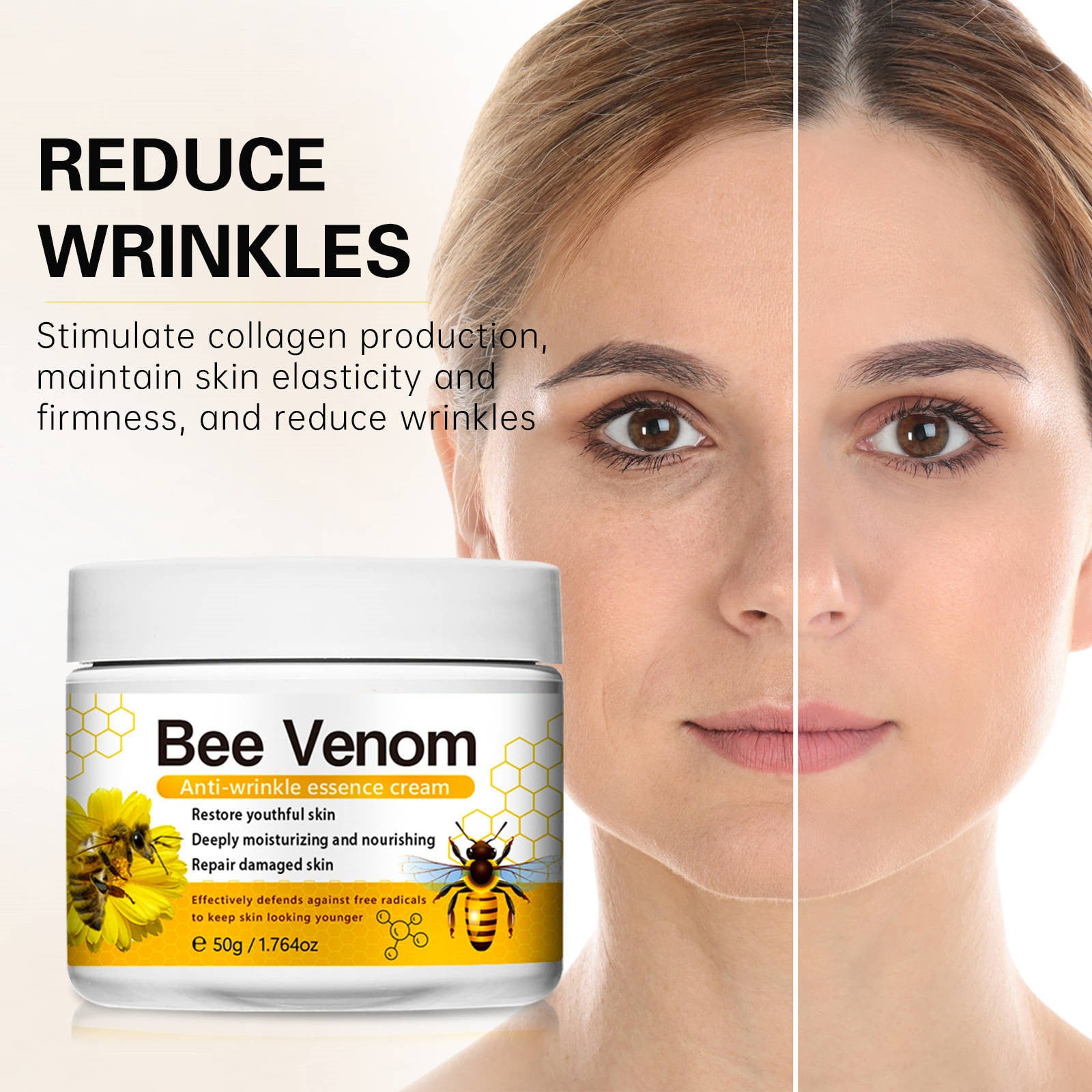 Face Moisturizers For Oily Skin with Retinol, Collagen Hyaluronic Acid Hydrating AntiAging
