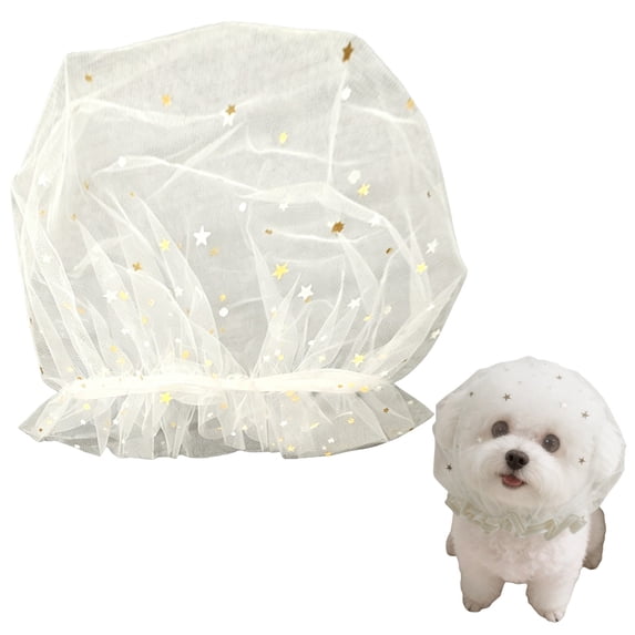 Face Net for Dogs – Lightweight Mesh Head Cover, Foxtail Protection Mask for Small Dogs & Cats, Anti-Eating Safety Hood for Summer Walks, Park, Camping