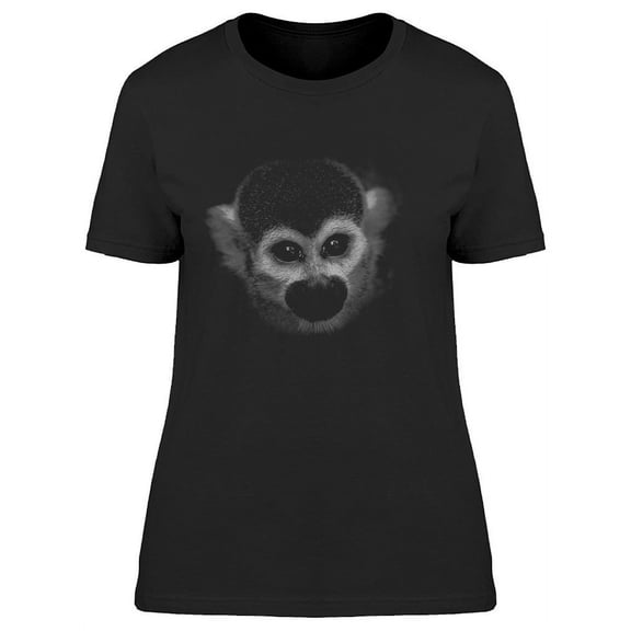Face Of Squirrel Monkey  T-Shirt Women -Image by Shutterstock, Female x-Large