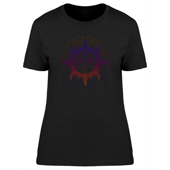Face Of The Sun Vintage Art Tee Women's -Image by Shutterstock