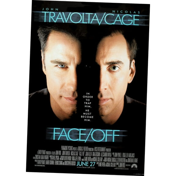 Face Off poster Metal Sign Art Print 8x12 Unframed, Age: Adults Poster Time