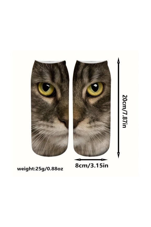 Face On Socks One Size Face Print Soft Socks for Men for Everyday Wear Gifting