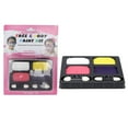 Face Paint Kit 4 Colors Food Grade Material DIY Making Safe Quick