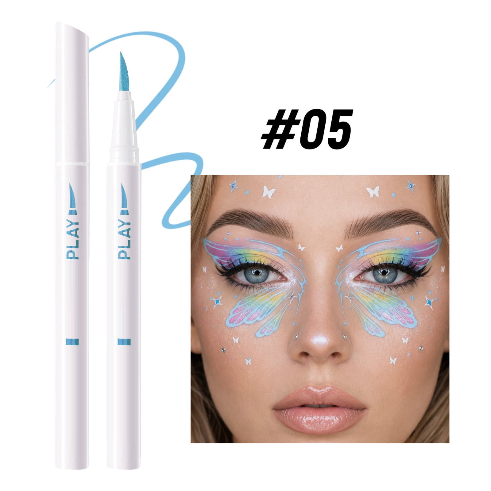 Clean Body Colour In Face Paint Marker, Waterproof Body Painting Pen, Mild Multi Use Makeup ...