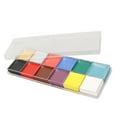 Face Paint Palette 12 Colors Oily Hypoallergenic Highly Pigmented Washable Professional DIY Body