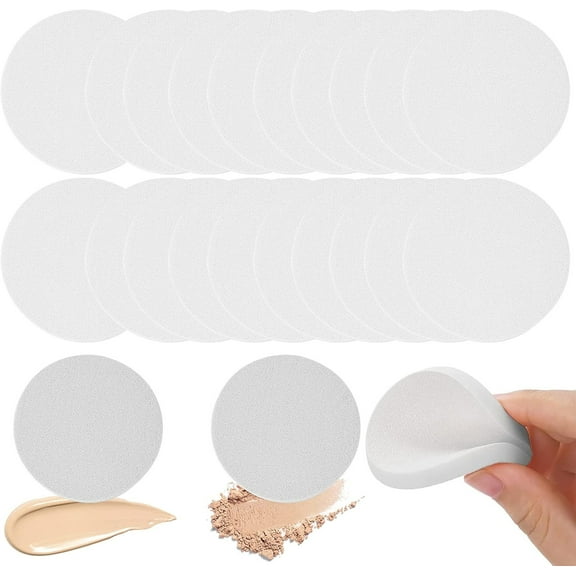 Face Paint Sponges,Happon 60 Pcs Soft Make Up Sponges Makeup Sponges Puffs,Foundation Sponge Makeup Sponge for Foundation Concealer Powder