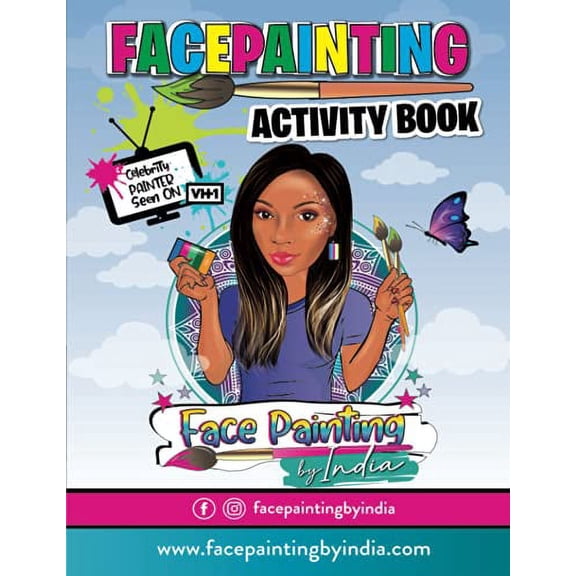 Face Painting Activity Book