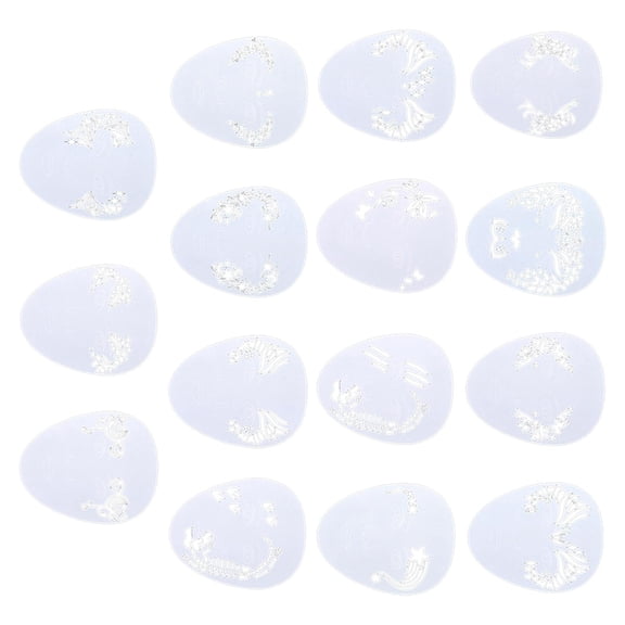 Face Painting Templates, Face Painting Stencil , Makeup Art Painting Multiple Pattern for Children Adult, Smooth, Makeup Supplies Reusable Face Shape