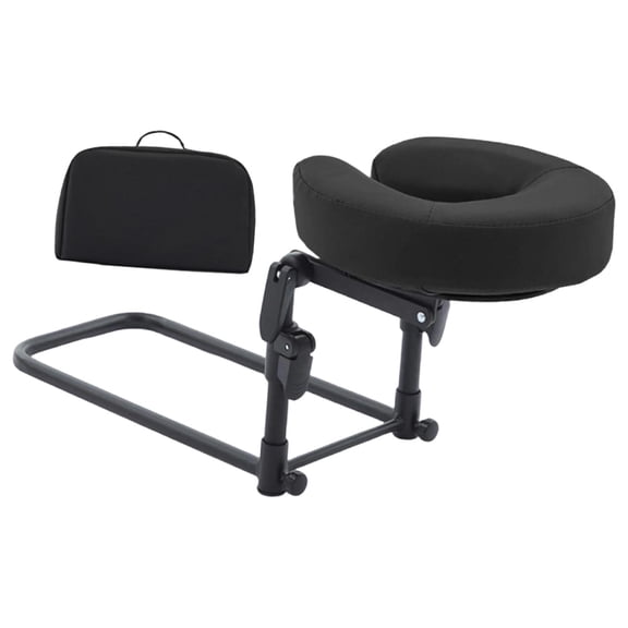 Face Pillow Cradle Support Mattress Massager Multi Angle PU Leather for Spa Treatments and Home Beds