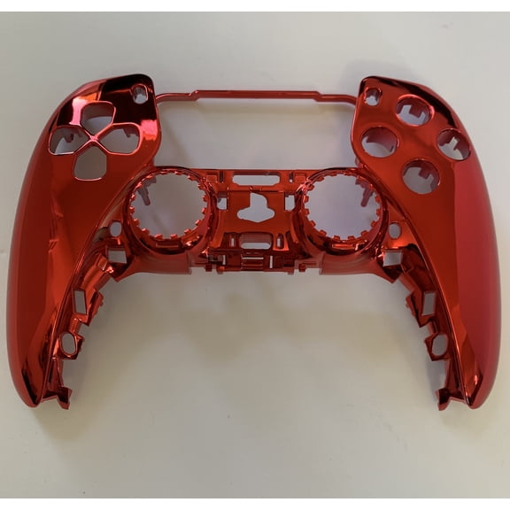 Face Plate, Hard Shell for PS5 Controller, Red Chrome