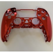 Face Plate, Hard Shell for PS5 Controller, Red Chrome