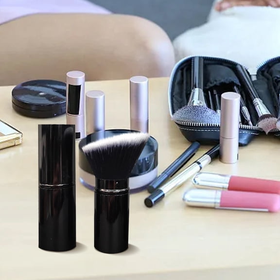 Face Powder Brush for Makeup Application Soft Vegan Cosmetic Tool