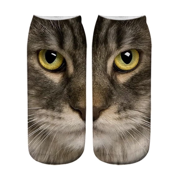 Face Print Socks Unisex Mid-calf Under 5 ! Yrmaups Novelty Socks, Cute Socks, Everyday Wear Socks, Gift Socks, Comfortable Breathable, Fun Design, Casual Wear, Stocking Filler