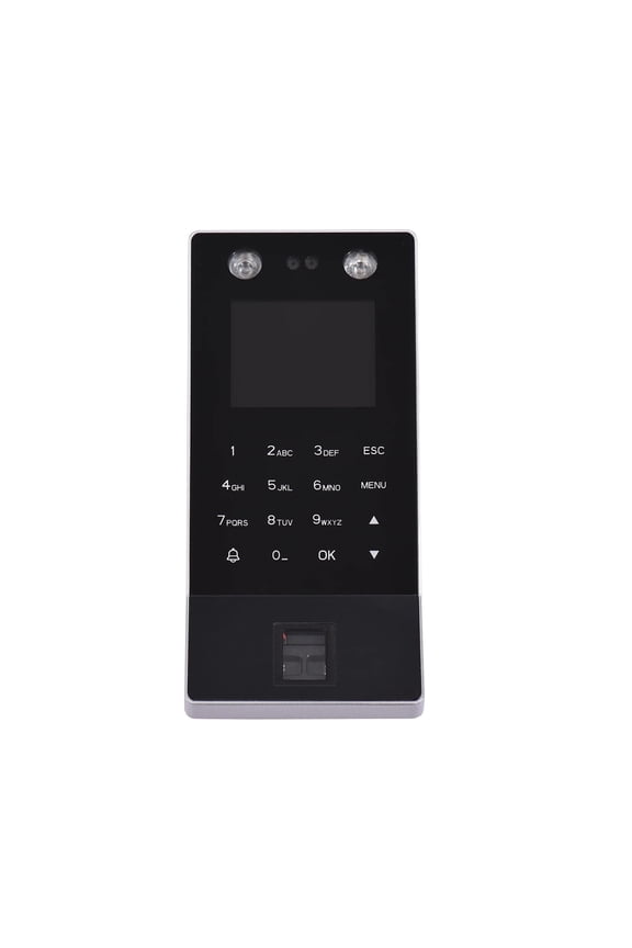 Face Recognition Fingerprint Password Attendance Machine Access Control Employee Checking-in Recorder with TFT Color Screen