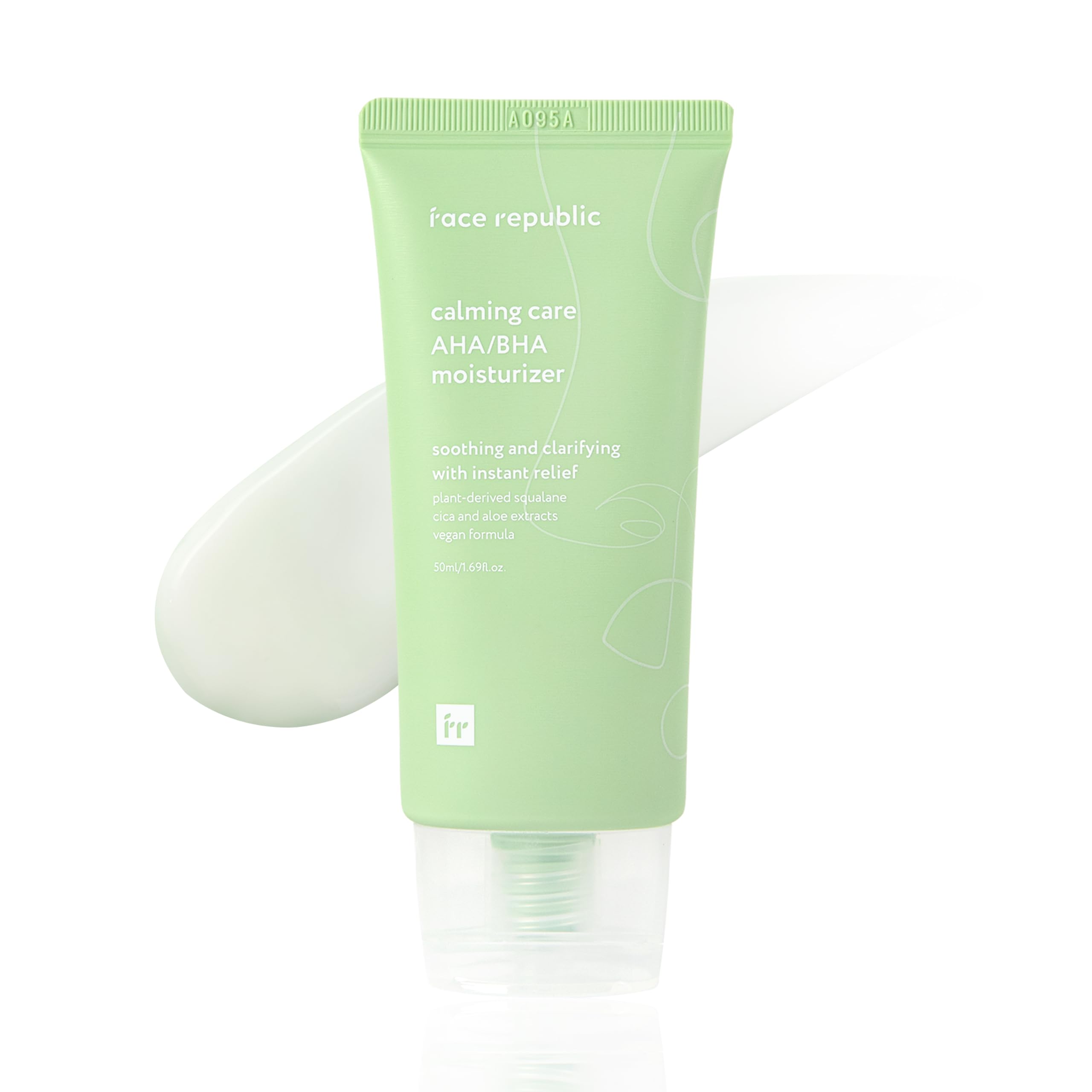 Face Republic Calming Care IRF13 AHA/BHA Moisturizer 50ml Soothing Gel ...