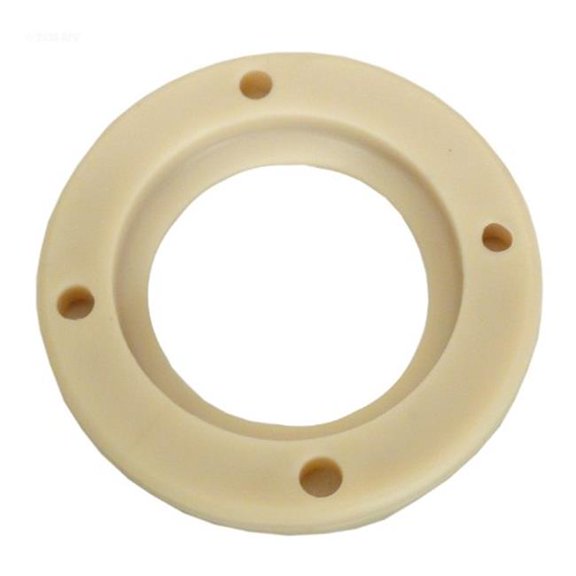 Face Ring Flange - White - 2-7/16in. Diameter - Durable Design