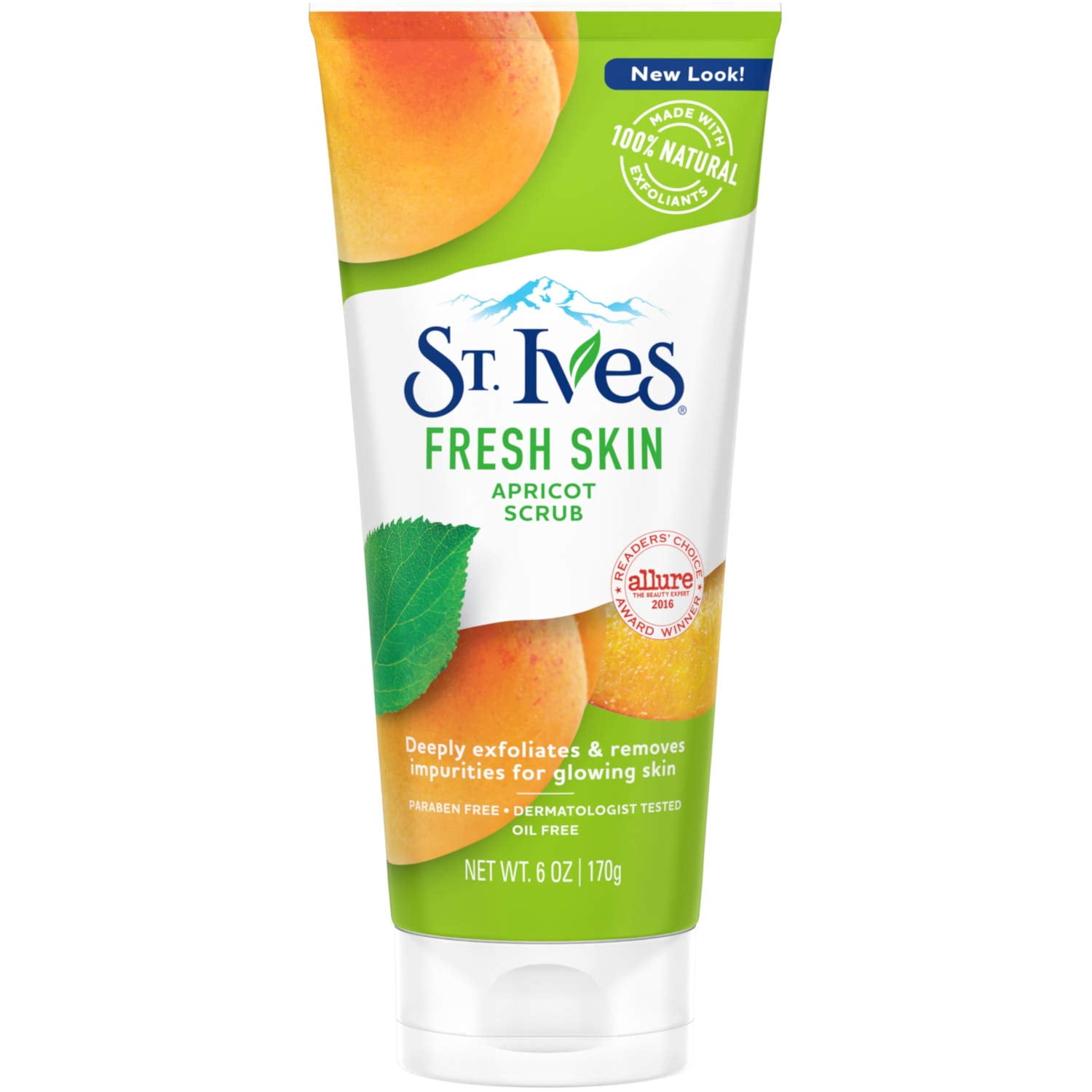 Face Scrub Apricot 6 oz (Pack of 3)
