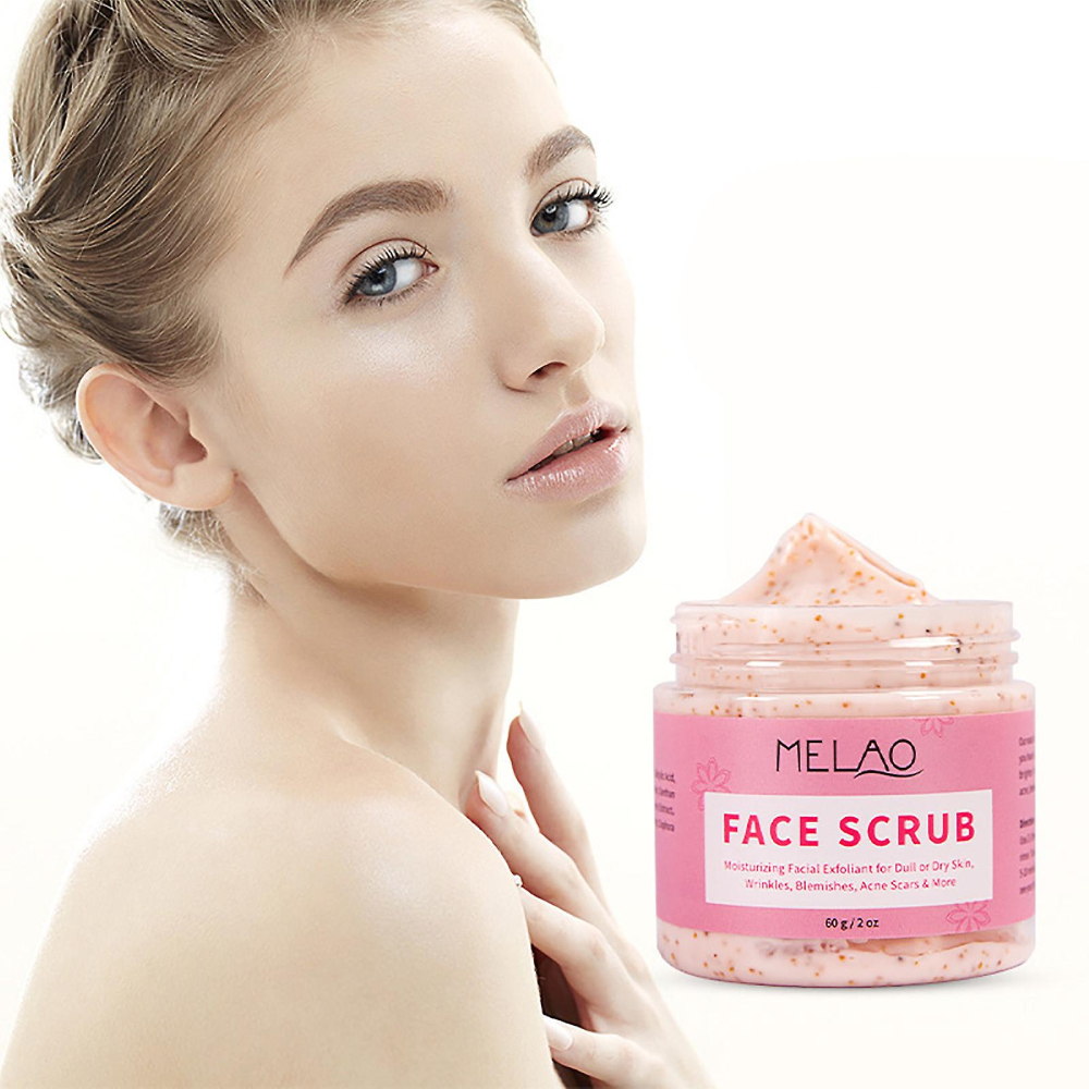 Face Scrub Cream For Facial And Body Deep Cleansing And Exfoliation